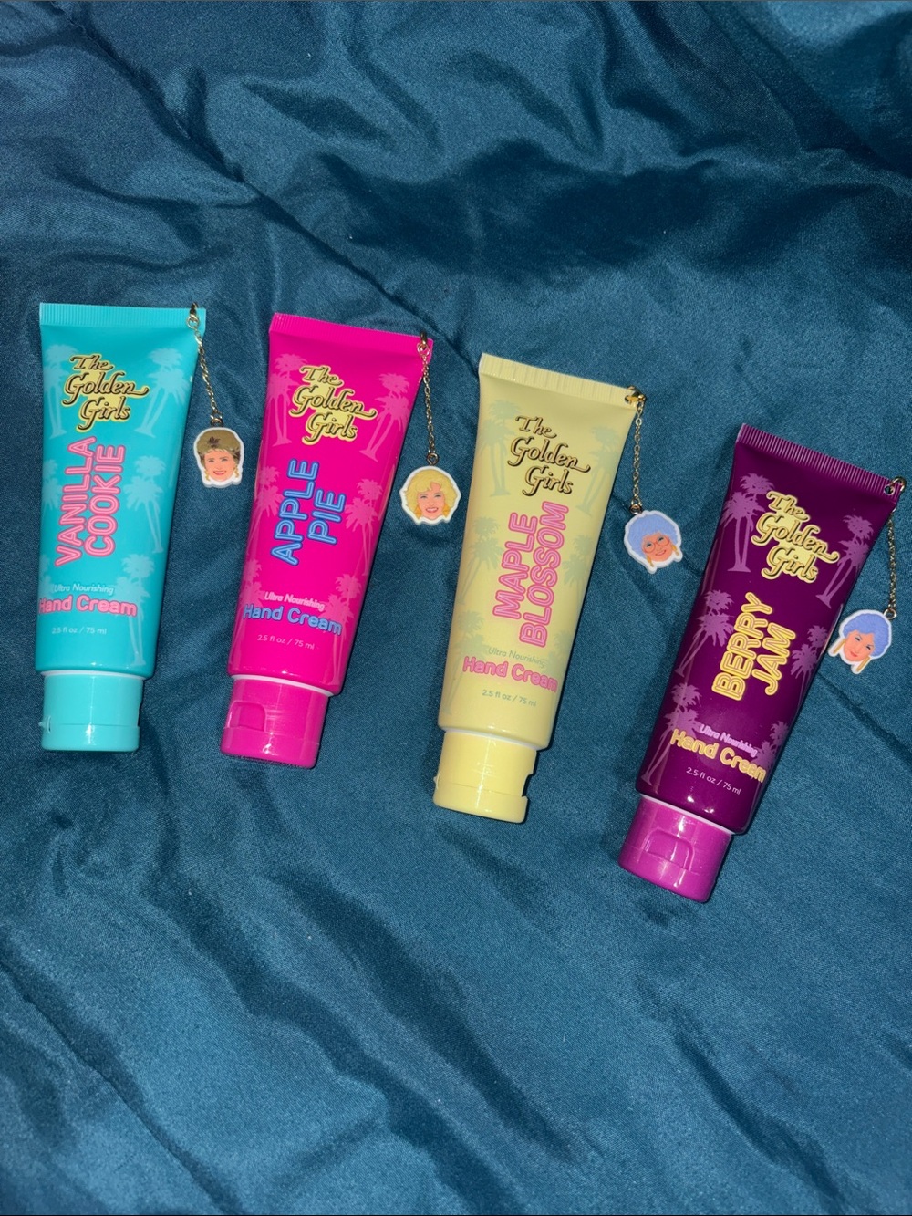 4 Piece Set - The Golden Girls Hand Creams w/ Charms - 2.5 fl oz - Picture 5 of 14